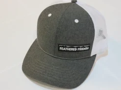 Feathered Friends Pro Style Trucker Offset Mountain Logo Patch Hat