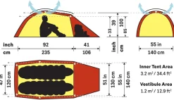 Jannu 2 Person Tent